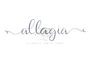 Allagia Font: Elevate Your Campaigns with a Classic Script