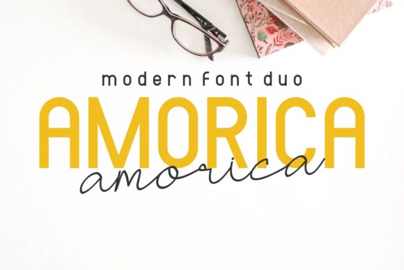 Amorica Font: A Modern Typeface for Digital Branding
