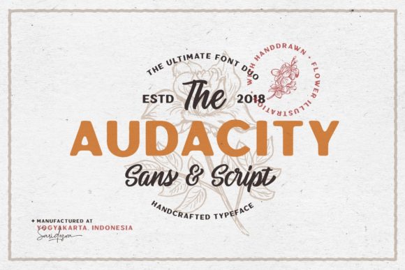 Audacity Duo: A Bold Font Pair for Editorial Design