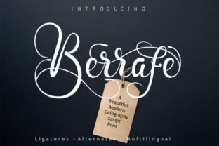 Berrafe Font: A Modern Script for Stronger Brand Campaigns