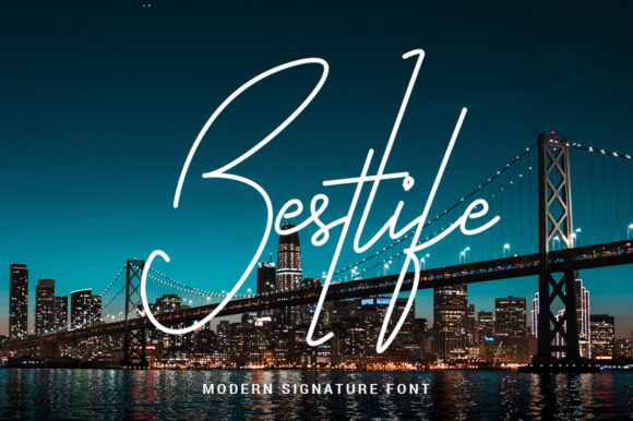 Bestlife Font: A Stylish Script for Editorial Design