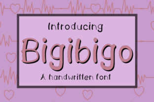 Bigibigo: A Handwritten Typeface for Editorial Creativity
