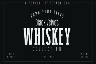 Black Velvet: A Serif Typeface That Adds Timeless Charm to Branding