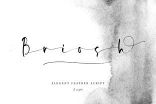 Briosh: A Script Font That Elevates Editorial Design