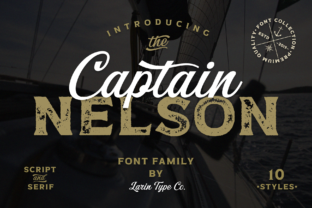 Captain Nelson Font Review: A Display Typeface with Charisma and Charm