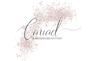 Cariad: A Modern Script Font for Editorial Design