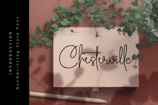 Chesterville: A Handwritten Typeface for Modern Web Design