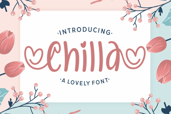 Chilla: A Playful Yet Classy Typeface for Creative Branding