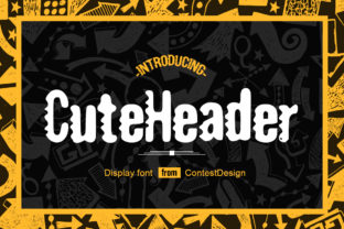 Cute Header: A Font That Makes Your Brand Shine