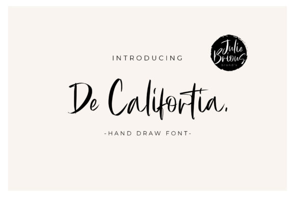 De Califortia Script: A Versatile Display Font for Campaign Design