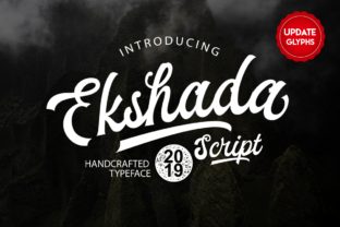 Ekshada Font: A Vintage-Inspired Script for Memorable Branding