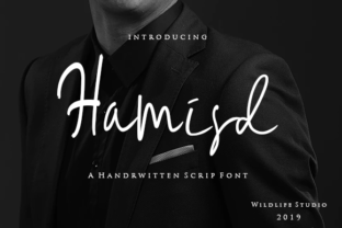 Hamisd: A Modern Script Font for Editorial Elegance