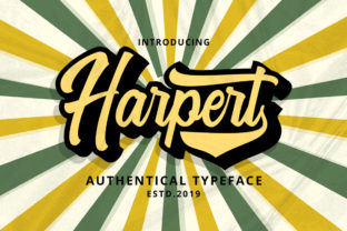 Harpert: A Premium Script Font That Elevates Your Campaigns