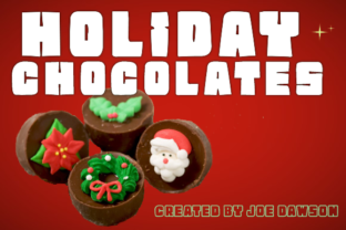 Holiday Chocolate: A Festive Display Font for Polished Branding