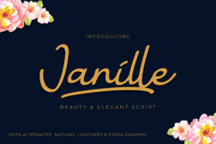 Janille: A Script Font That Elevates Campaign Design