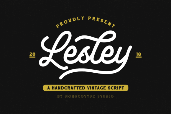 Lesley Font: A Display Typeface That Adds Digital Elegance