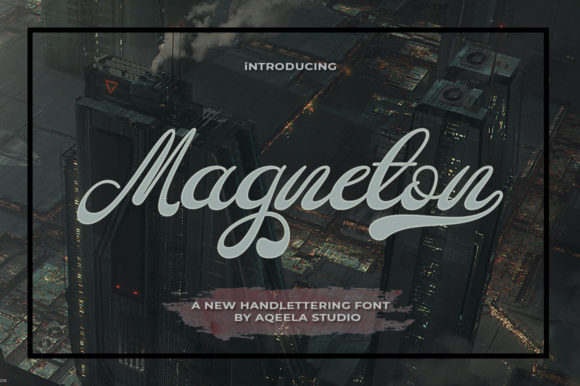 Magneton: A Handwritten Font That Elevates Digital Branding