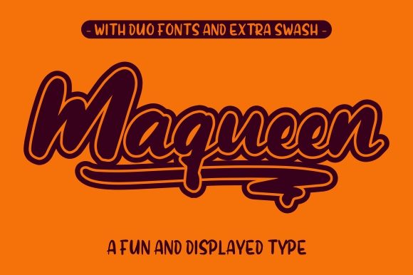 Maqueen Duo: A Friendly Font for Fresh Campaigns