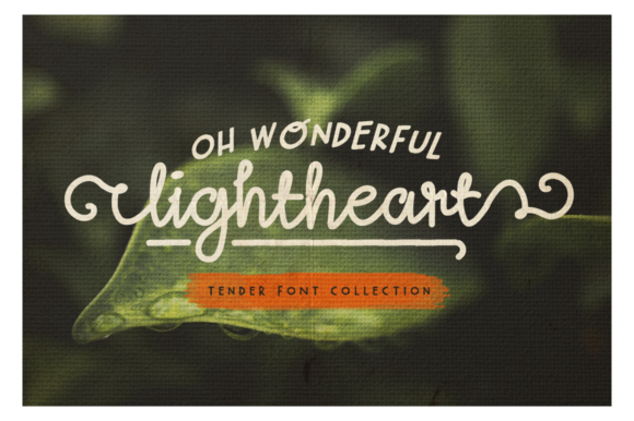 Oh Wonderful Lightheart: A Script Typeface That Elevates Branding