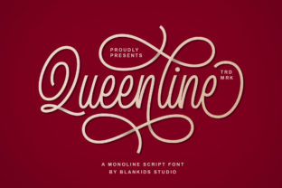 Queenline Font Review: A Bold Script for Authentic Branding