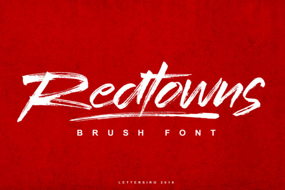 Redtowns Font: A Modern Script Typeface for Digital Design
