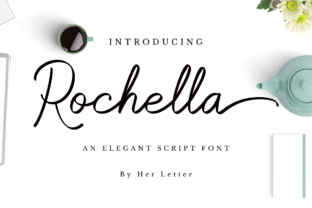 Rochella: A Script Font for Editorial Elegance