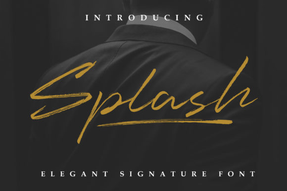 Splash Font: Elevate Your Brand Identity with Modern Script Typography