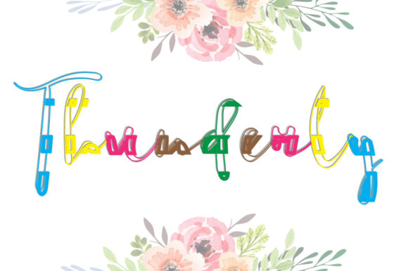 Thunderly Script: A Decorative Font for Bold Branding