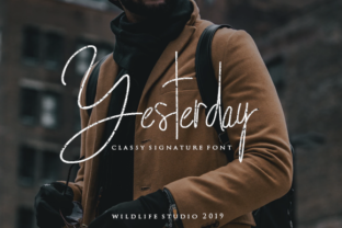Yesterday Font Review: A Sleek Script for Modern Branding